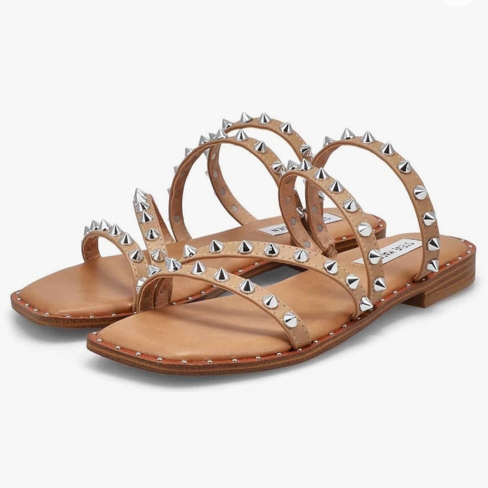 steve madden studded slides